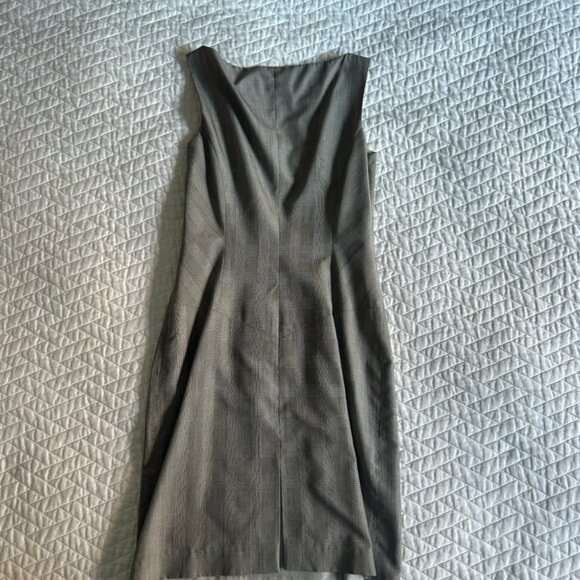 Richard Tyler Couture Glen Plaid Sheath Dress – Fits Like Size 4/6 Elegant and t - Picture 7 of 7